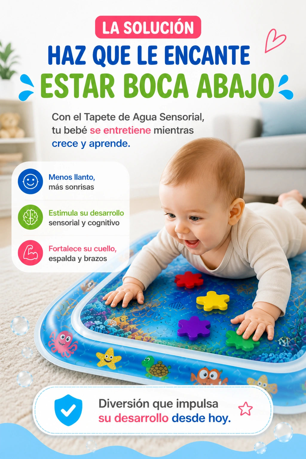 AquaBebé™ Tapete Sensorial