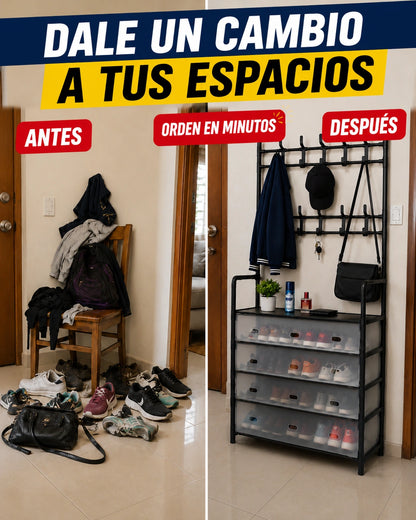 Zapatero Perchero 3 en 1