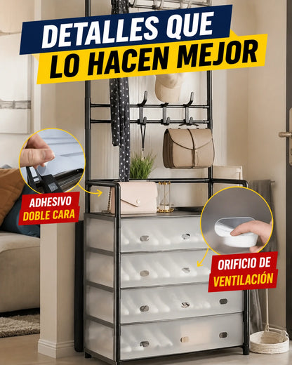 Zapatero Perchero 3 en 1