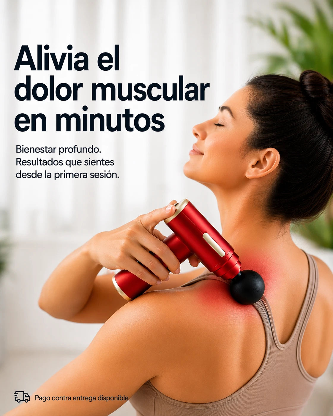 Alivion™ Pistola de masaje muscular portátil