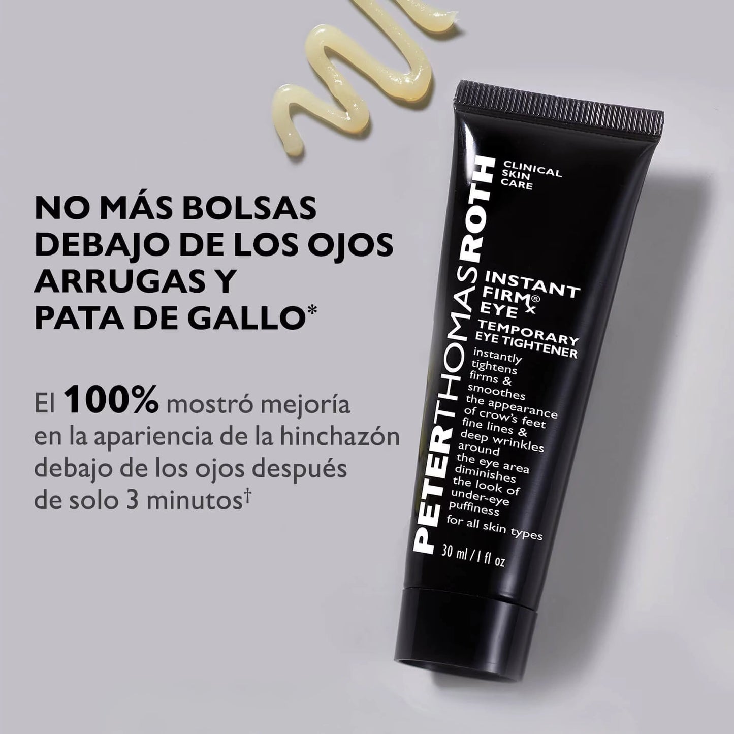 Peter Thomas Roth Instant FirmX Eye 30ML | Gel Tensor Inmediato para Contorno de Ojos