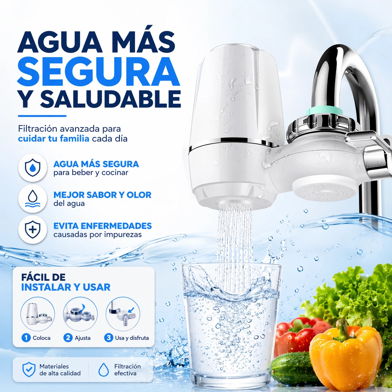 AquaPure – Agua pura y segura en segundos