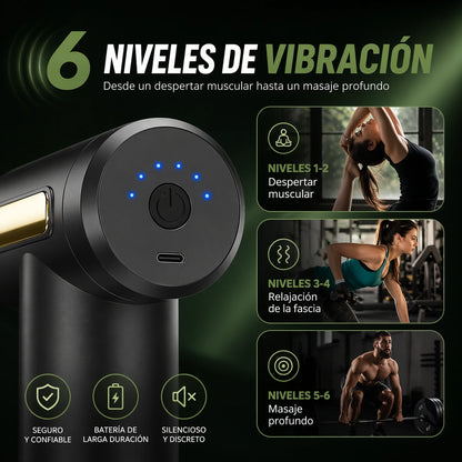 Alivion™ Pistola de masaje muscular portátil