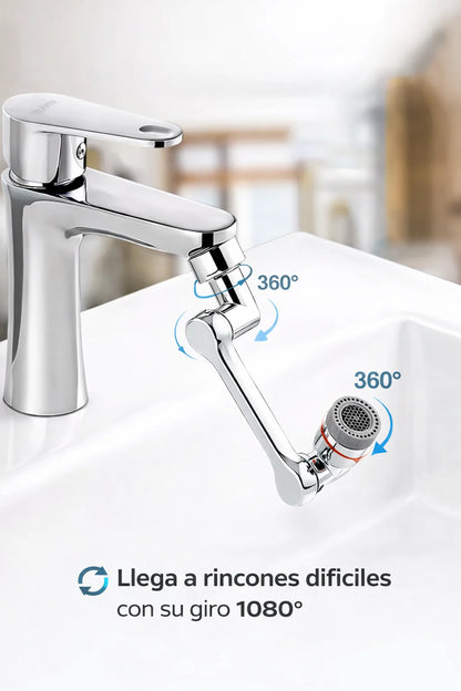 Boquilla Extensible 1080° Ahorra Agua
