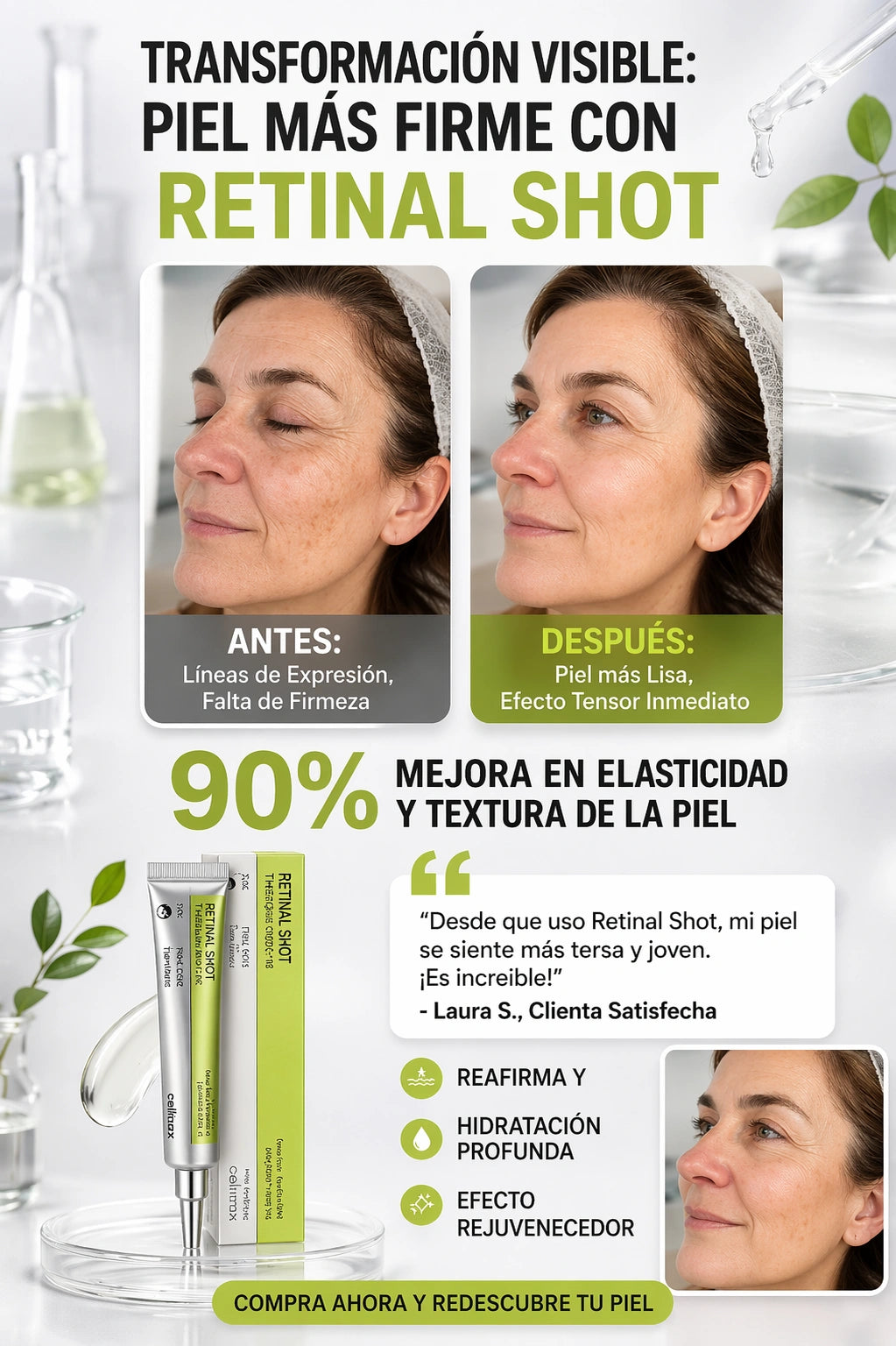 Retinal Shot – Sérum Rejuvenecedor Coreano